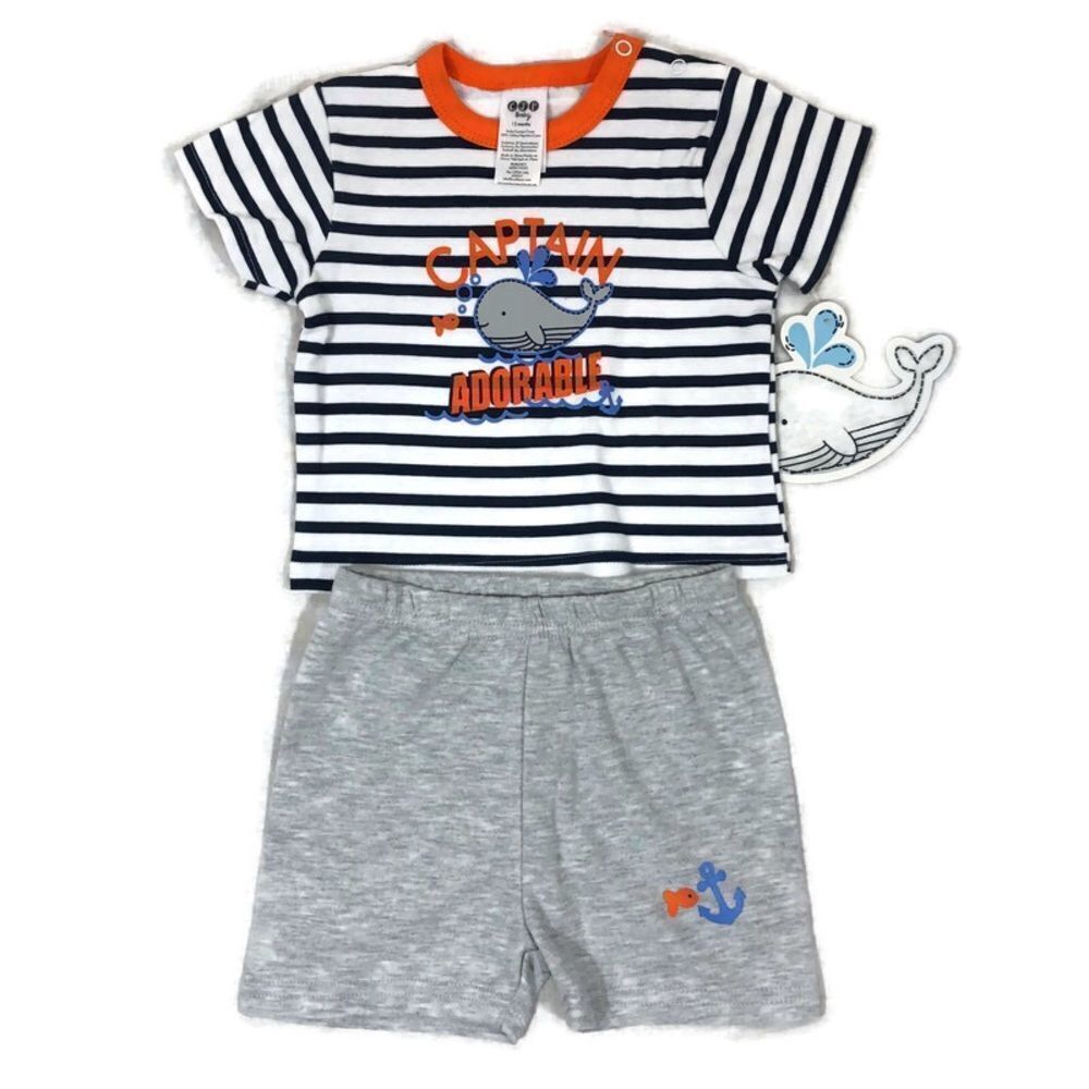 Brand New Boys size 12 Mos Coordinated Outfit
